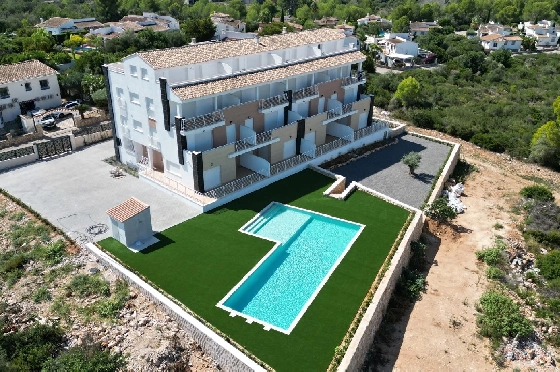 Penthouse Apartment in Pego-Monte Pego zu verkaufen, Espace de vie 135 m², Klimaanlage, Terrain 70 m², 3 Chambres &agrave; coucher, 2 Badezimmer, Pool, ref.: IV-E-1