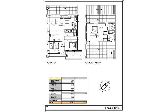 Penthouse Apartment in Pego-Monte Pego zu verkaufen, Espace de vie 135 m², Klimaanlage, Terrain 70 m², 3 Chambres &agrave; coucher, 2 Badezimmer, Pool, ref.: IV-E-22