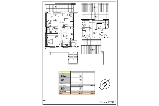 Penthouse Apartment in Pego-Monte Pego zu verkaufen, Espace de vie 113 m², Klimaanlage, Terrain 43 m², 2 Chambres &agrave; coucher, 2 Badezimmer, Pool, ref.: IV-F-24