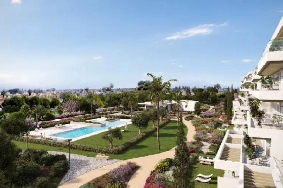 Apartment in El Vergel zu verkaufen, Espace de vie 68 m², + KLIMA, Klimaanlage, Terrain 14 m², 2 Chambres &agrave; coucher, 2 Badezimmer, Pool, ref.: AH-EV-VI-1-01-01-C-3