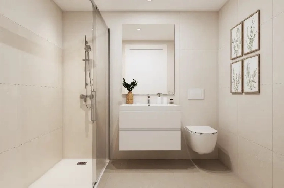 Apartment in El Vergel zu verkaufen, Espace de vie 98 m², Baujahr 2027, + KLIMA, Klimaanlage, Terrain 33 m², 3 Chambres &agrave; coucher, 2 Badezimmer, Pool, ref.: AH-EV-VI-1-01-01-E-7