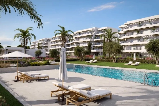 Apartment in El Vergel zu verkaufen, Espace de vie 71 m², Baujahr 2027, Klimaanlage, 2 Chambres &agrave; coucher, 2 Badezimmer, Pool, ref.: AH-EV-VI-2-03-02-D-11