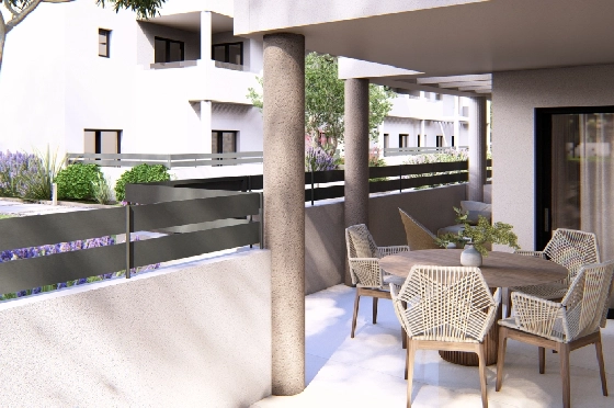 Apartment in Javea zu verkaufen, Espace de vie 105 m², + KLIMA, Klimaanlage, Terrain 15 m², 3 Chambres &agrave; coucher, 2 Badezimmer, Pool, ref.: IV-P1-5-4