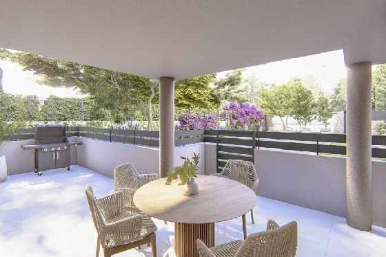 Apartment in Javea zu verkaufen, Espace de vie 105 m², + KLIMA, Klimaanlage, Terrain 15 m², 3 Chambres &agrave; coucher, 2 Badezimmer, Pool, ref.: IV-P1-5-5