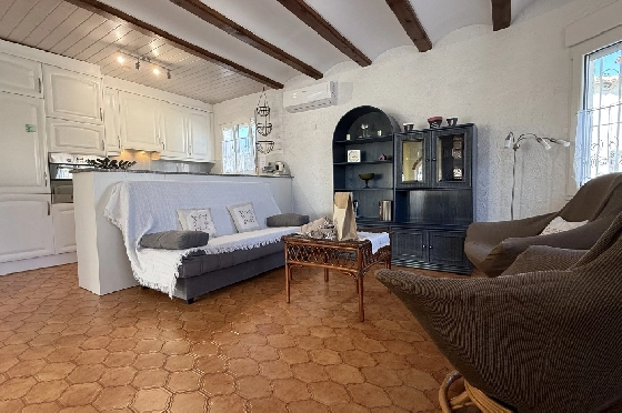 Villa in Els Poblets zur Ferienvermietung, Espace de vie 100 m², Baujahr 1983, Zustand gepflegt, + KLIMA, Klimaanlage, Terrain 353 m², 3 Chambres &agrave; coucher, 1 Badezimmer, Pool, ref.: T-0325-6
