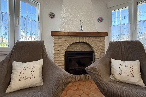 Villa in Els Poblets zur Ferienvermietung, Espace de vie 100 m², Baujahr 1983, Zustand gepflegt, + KLIMA, Klimaanlage, Terrain 353 m², 3 Chambres &agrave; coucher, 1 Badezimmer, Pool, ref.: T-0325-7