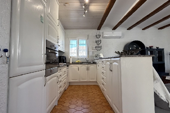 Villa in Els Poblets zur Ferienvermietung, Espace de vie 100 m², Baujahr 1983, Zustand gepflegt, + KLIMA, Klimaanlage, Terrain 353 m², 3 Chambres &agrave; coucher, 1 Badezimmer, Pool, ref.: T-0325-8