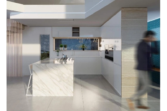 Villa in Benitachell zu verkaufen, Espace de vie 226 m², Baujahr 2024, Klimaanlage, Terrain 270 m², 3 Chambres &agrave; coucher, 3 Badezimmer, Pool, ref.: AM-12202NS-14