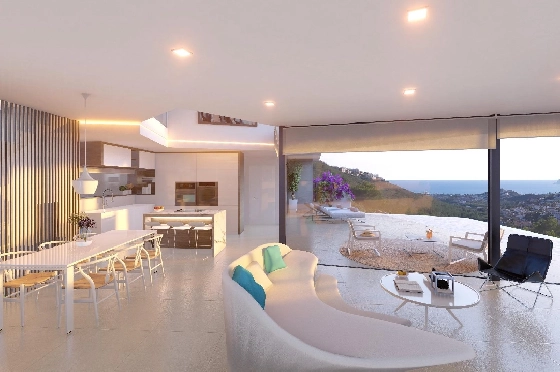 Villa in Benitachell zu verkaufen, Espace de vie 226 m², Baujahr 2024, Klimaanlage, Terrain 270 m², 3 Chambres &agrave; coucher, 3 Badezimmer, Pool, ref.: AM-12202NS-7
