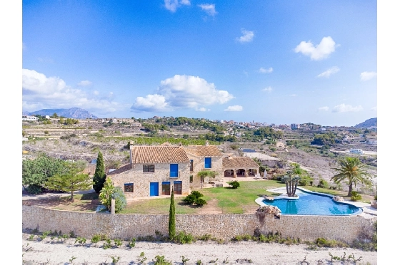 Finca in Moraira zu verkaufen, Espace de vie 625 m², Baujahr 1998, Klimaanlage, Terrain 10229 m², 4 Chambres &agrave; coucher, 3 Badezimmer, Pool, ref.: AM-12269DR-1