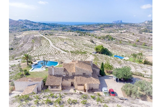 Finca in Moraira zu verkaufen, Espace de vie 625 m², Baujahr 1998, Klimaanlage, Terrain 10229 m², 4 Chambres &agrave; coucher, 3 Badezimmer, Pool, ref.: AM-12269DR-10