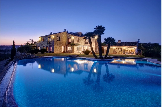 Finca in Moraira zu verkaufen, Espace de vie 625 m², Baujahr 1998, Klimaanlage, Terrain 10229 m², 4 Chambres &agrave; coucher, 3 Badezimmer, Pool, ref.: AM-12269DR-41