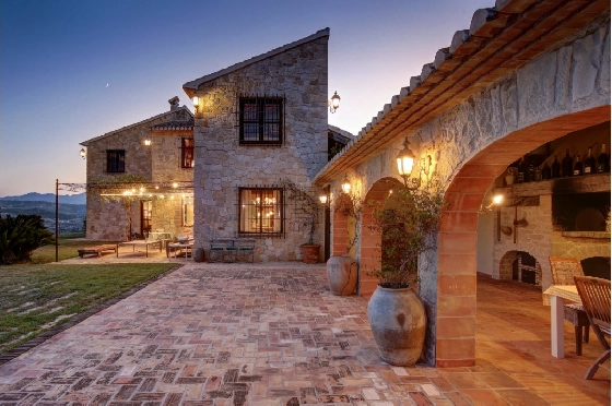 Finca in Moraira zu verkaufen, Espace de vie 625 m², Baujahr 1998, Klimaanlage, Terrain 10229 m², 4 Chambres &agrave; coucher, 3 Badezimmer, Pool, ref.: AM-12269DR-42