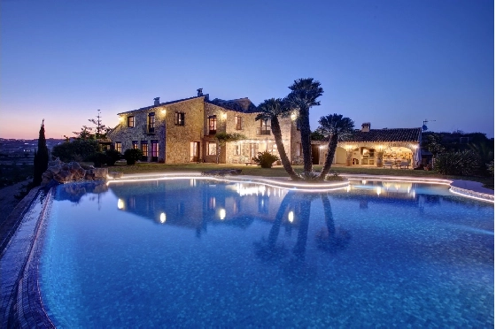 Finca in Moraira zu verkaufen, Espace de vie 625 m², Baujahr 1998, Klimaanlage, Terrain 10229 m², 4 Chambres &agrave; coucher, 3 Badezimmer, Pool, ref.: AM-12269DR-43