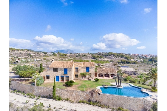 Finca in Moraira zu verkaufen, Espace de vie 625 m², Baujahr 1998, Klimaanlage, Terrain 10229 m², 4 Chambres &agrave; coucher, 3 Badezimmer, Pool, ref.: AM-12269DR-47