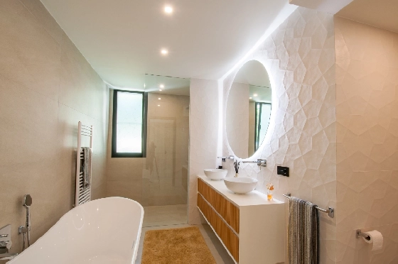 Villa in Benissa zu verkaufen, Espace de vie 290 m², Baujahr 2024, Klimaanlage, Terrain 860 m², 3 Chambres &agrave; coucher, 2 Badezimmer, Pool, ref.: AM-12518DA-12
