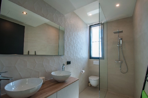 Villa in Benissa zu verkaufen, Espace de vie 290 m², Baujahr 2024, Klimaanlage, Terrain 860 m², 3 Chambres &agrave; coucher, 2 Badezimmer, Pool, ref.: AM-12518DA-16