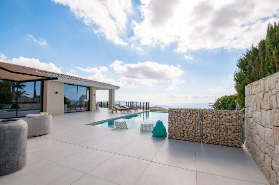 Villa in Benissa zu verkaufen, Espace de vie 290 m², Baujahr 2024, Klimaanlage, Terrain 860 m², 3 Chambres &agrave; coucher, 2 Badezimmer, Pool, ref.: AM-12518DA-27