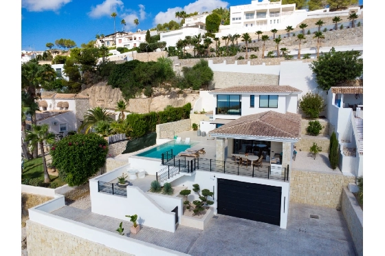 Villa in Benissa zu verkaufen, Espace de vie 290 m², Baujahr 2024, Klimaanlage, Terrain 860 m², 3 Chambres &agrave; coucher, 2 Badezimmer, Pool, ref.: AM-12518DA-29