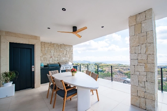 Villa in Benissa zu verkaufen, Espace de vie 290 m², Baujahr 2024, Klimaanlage, Terrain 860 m², 3 Chambres &agrave; coucher, 2 Badezimmer, Pool, ref.: AM-12518DA-3