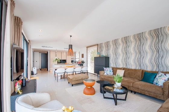 Villa in Benissa zu verkaufen, Espace de vie 290 m², Baujahr 2024, Klimaanlage, Terrain 860 m², 3 Chambres &agrave; coucher, 2 Badezimmer, Pool, ref.: AM-12518DA-7
