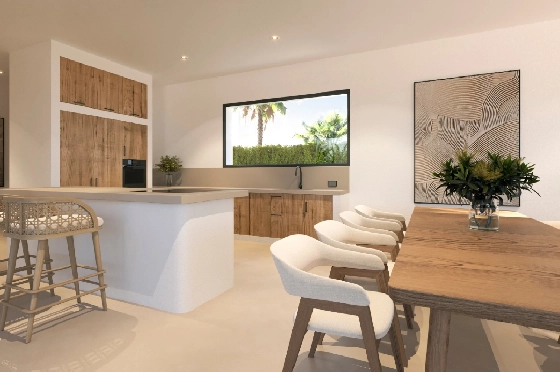 Villa in Javea zu verkaufen, Espace de vie 200 m², Baujahr 2024, Klimaanlage, Terrain 977 m², 3 Chambres &agrave; coucher, 3 Badezimmer, Pool, ref.: AM-12539DR-6