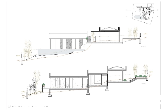 Villa in Javea zu verkaufen, Espace de vie 200 m², Baujahr 2024, Klimaanlage, Terrain 977 m², 3 Chambres &agrave; coucher, 3 Badezimmer, Pool, ref.: AM-12539DR-9
