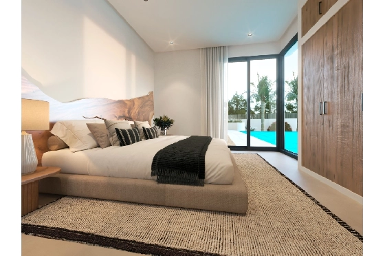 Villa in Javea zu verkaufen, Espace de vie 150 m², Baujahr 2025, Klimaanlage, Terrain 978 m², 3 Chambres &agrave; coucher, 2 Badezimmer, Pool, ref.: AM-12538DR-6