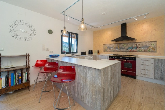 Villa in Benissa zu verkaufen, Espace de vie 326 m², Baujahr 1989, + Zentralheizung, Klimaanlage, Terrain 4389 m², 5 Chambres &agrave; coucher, 3 Badezimmer, Pool, ref.: PV-141-02013P-17
