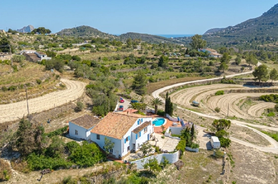 Villa in Benissa zu verkaufen, Espace de vie 326 m², Baujahr 1989, + Zentralheizung, Klimaanlage, Terrain 4389 m², 5 Chambres &agrave; coucher, 3 Badezimmer, Pool, ref.: PV-141-02013P-3