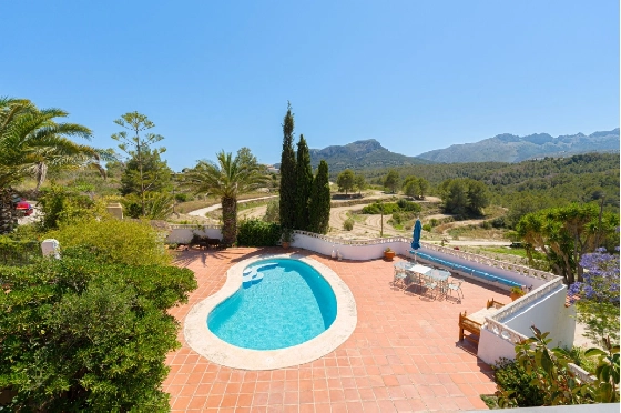 Villa in Benissa zu verkaufen, Espace de vie 326 m², Baujahr 1989, + Zentralheizung, Klimaanlage, Terrain 4389 m², 5 Chambres &agrave; coucher, 3 Badezimmer, Pool, ref.: PV-141-02013P-4