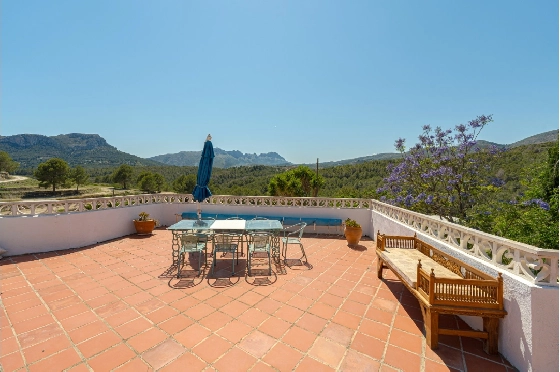 Villa in Benissa zu verkaufen, Espace de vie 326 m², Baujahr 1989, + Zentralheizung, Klimaanlage, Terrain 4389 m², 5 Chambres &agrave; coucher, 3 Badezimmer, Pool, ref.: PV-141-02013P-48