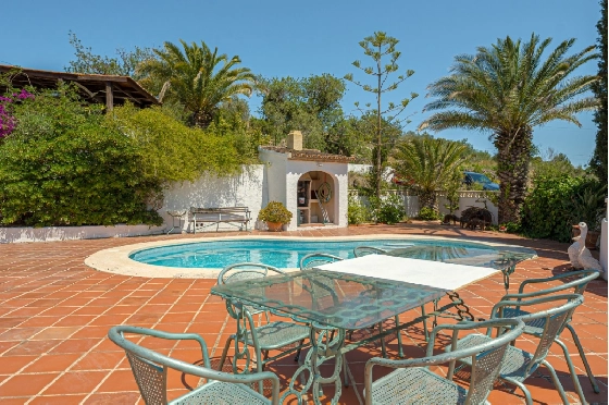 Villa in Benissa zu verkaufen, Espace de vie 326 m², Baujahr 1989, + Zentralheizung, Klimaanlage, Terrain 4389 m², 5 Chambres &agrave; coucher, 3 Badezimmer, Pool, ref.: PV-141-02013P-49