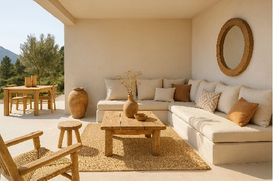 Villa in Pedreguer zu verkaufen, Espace de vie 200 m², Baujahr 2026, Klimaanlage, Terrain 1000 m², 3 Chambres &agrave; coucher, 2 Badezimmer, Pool, ref.: AM-12596DA-2