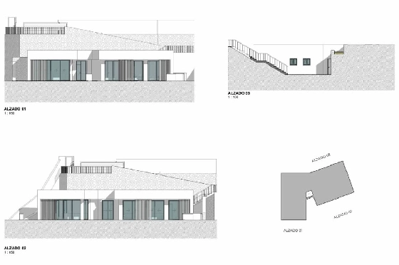 Villa in Pedreguer zu verkaufen, Espace de vie 200 m², Baujahr 2025, Klimaanlage, Terrain 1000 m², 3 Chambres &agrave; coucher, 2 Badezimmer, Pool, ref.: AM-12598DA-3
