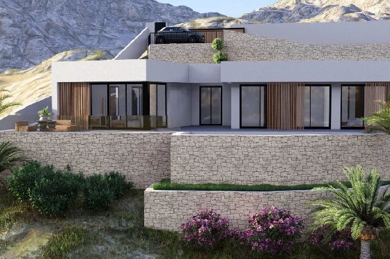 Villa in Pedreguer zu verkaufen, Espace de vie 200 m², Baujahr 2025, Klimaanlage, Terrain 1000 m², 3 Chambres &agrave; coucher, 2 Badezimmer, Pool, ref.: AM-12598DA-4