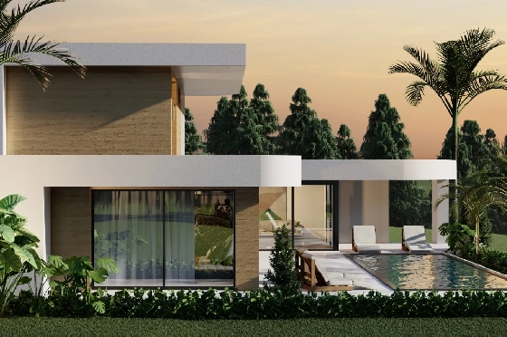 Villa in Pedreguer zu verkaufen, Espace de vie 235 m², Klimaanlage, Terrain 1175 m², 3 Chambres &agrave; coucher, 2 Badezimmer, Pool, ref.: AM-12599DA-2