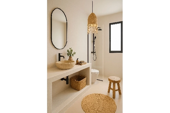 Villa in Pedreguer zu verkaufen, Espace de vie 200 m², Baujahr 2026, Klimaanlage, Terrain 800 m², 3 Chambres &agrave; coucher, 2 Badezimmer, Pool, ref.: AM-12602DA-4