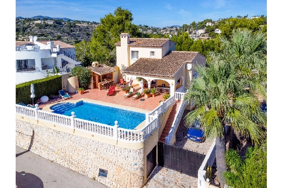 Villa in Benissa zu verkaufen, Espace de vie 216 m², Baujahr 2004, Klimaanlage, Terrain 935 m², 4 Chambres &agrave; coucher, 4 Badezimmer, Pool, ref.: AM-12600DR-3