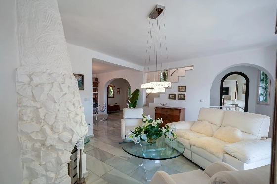 Villa in Calpe(Canuta) zu verkaufen, Espace de vie 187 m², Klimaanlage, 4 Chambres &agrave; coucher, 3 Badezimmer, Pool, ref.: COB-3547-10535-12