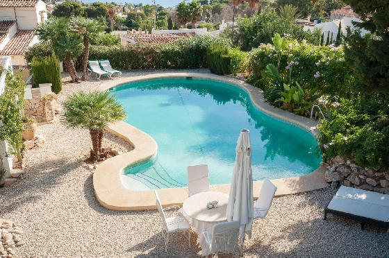 Villa in Calpe(Canuta) zu verkaufen, Espace de vie 187 m², Klimaanlage, 4 Chambres &agrave; coucher, 3 Badezimmer, Pool, ref.: COB-3547-10535-44