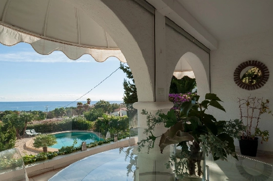 Villa in Calpe(Canuta) zu verkaufen, Espace de vie 187 m², Klimaanlage, 4 Chambres &agrave; coucher, 3 Badezimmer, Pool, ref.: COB-3547-10535-5