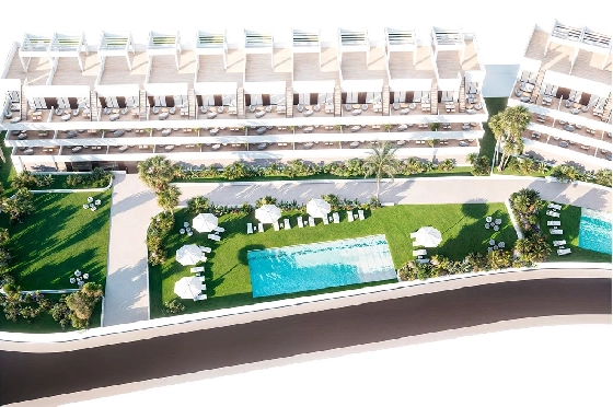 Penthouse Apartment in Finestrat zu verkaufen, Espace de vie 154 m², Zustand Erstbezug, 2 Chambres &agrave; coucher, 2 Badezimmer, Pool, ref.: HA-FIN-318-A02-20