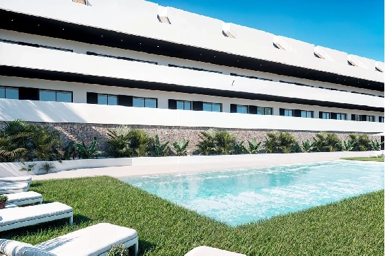 Penthouse Apartment in Finestrat zu verkaufen, Espace de vie 154 m², Zustand Erstbezug, 2 Chambres &agrave; coucher, 2 Badezimmer, Pool, ref.: HA-FIN-318-A02-4