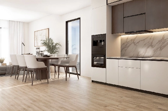 Penthouse Apartment in Finestrat zu verkaufen, Espace de vie 154 m², Zustand Erstbezug, 2 Chambres &agrave; coucher, 2 Badezimmer, Pool, ref.: HA-FIN-318-A02-8