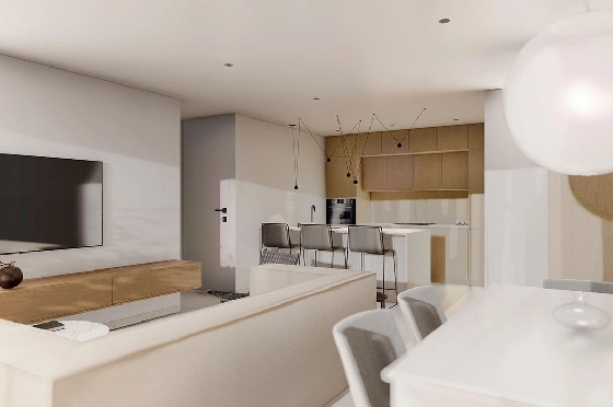 Penthouse Apartment in Guardamar del Segura zu verkaufen, Espace de vie 97 m², Zustand Erstbezug, Klimaanlage, 2 Chambres &agrave; coucher, 2 Badezimmer, Pool, ref.: HA-GUN-431-A02-10