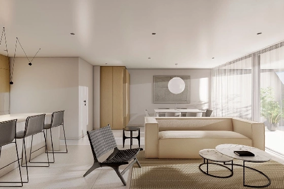 Penthouse Apartment in Guardamar del Segura zu verkaufen, Espace de vie 97 m², Zustand Erstbezug, Klimaanlage, 2 Chambres &agrave; coucher, 2 Badezimmer, Pool, ref.: HA-GUN-431-A02-12