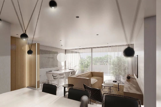 Penthouse Apartment in Guardamar del Segura zu verkaufen, Espace de vie 97 m², Zustand Erstbezug, Klimaanlage, 2 Chambres &agrave; coucher, 2 Badezimmer, Pool, ref.: HA-GUN-431-A02-13