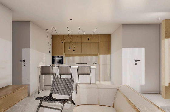Penthouse Apartment in Guardamar del Segura zu verkaufen, Espace de vie 97 m², Zustand Erstbezug, Klimaanlage, 2 Chambres &agrave; coucher, 2 Badezimmer, Pool, ref.: HA-GUN-431-A02-15
