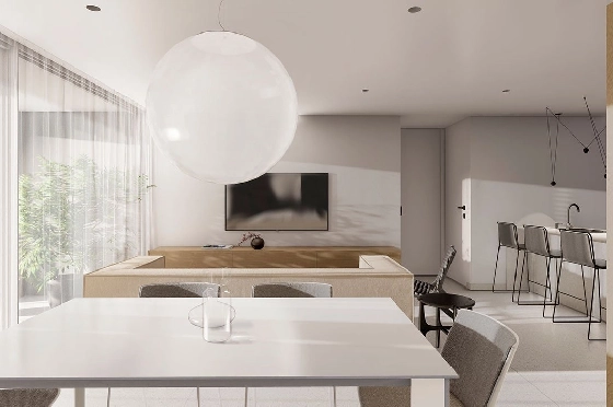 Penthouse Apartment in Guardamar del Segura zu verkaufen, Espace de vie 97 m², Zustand Erstbezug, Klimaanlage, 2 Chambres &agrave; coucher, 2 Badezimmer, Pool, ref.: HA-GUN-431-A02-17